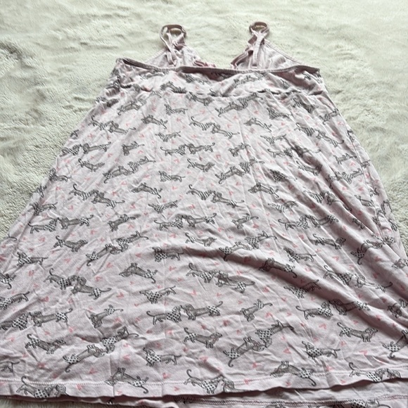 La Vie en Rose Dachshund Print Nightgown – Size M | Dog Lover Loungewear | - Picture 4 of 6
